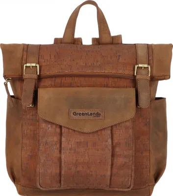 Zdjęcie produktu dla Greenland Nature plecak skórzany 38 cm przegroda na laptopa