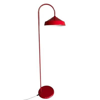 Produktbild von Rote Stehlampe E27, Dekorativ, Modern, aus Metall