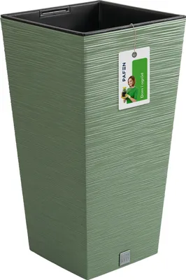 Produktbild von Blumentopf Pflanzkübel FURU Square Balkonkasten Blumenkübel Grün 91,5 L