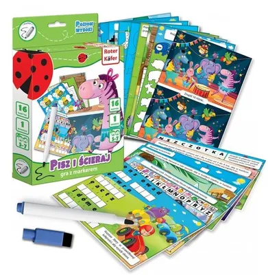 Produktbild von Lernset mit Zebra-Marker - Hohes Niveau, Lernen mit Kfer-Rotator - Perfektes Entwicklungswerkzeug für Kinder