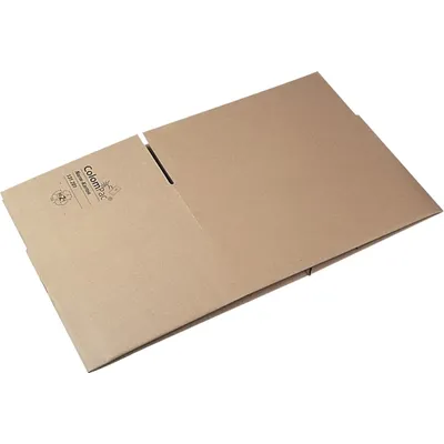 Immagine prodotto di Scatola di cartone con fondo lampo ColomPac, per formati DIN A4, colore: marrone Dimensioni interne: (L)305 x (P)215 x (H)110 - 200 mm - 20 pezzi (CP 131.201)