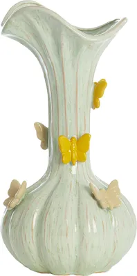 Produktbild von Light & Living - Vase SCHMETTERLING - Ø23x44cm - Grün
