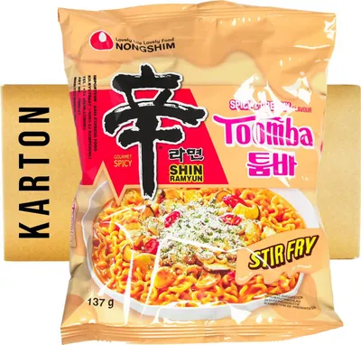 Produktbild von Nongshim Instantnudel Toomba Spicy Creamy Stir Fry 20x137g