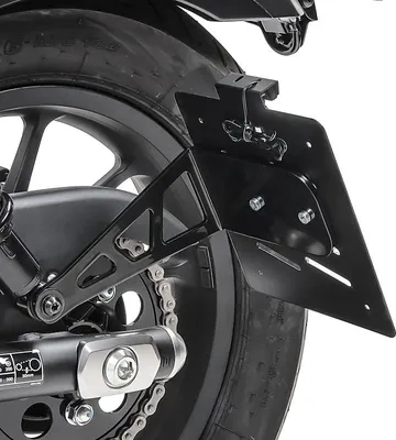 Immagine prodotto di Porta targa laterale per Chopper Cruiser Retro Universal # LH5