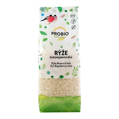 Obrázek produktu pro Rýže dlouhozrnná bílá BIO 500 g PROBIO