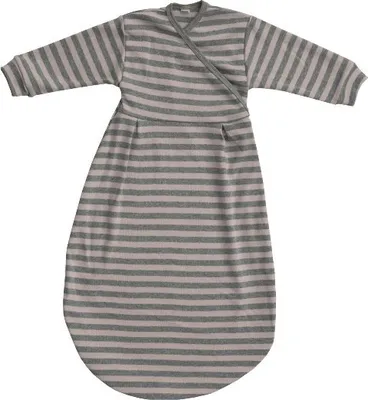 Produktbild von Popolini Innenschlafsack -BW Gr. 50/56 Ringel Rosa-Grey