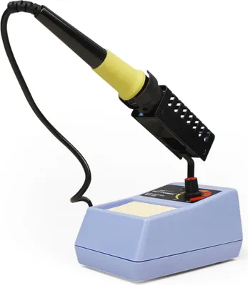 Produktbild von Lötstation McPower "MLS-48", regelbar 20-48W, 200-450°C, blau