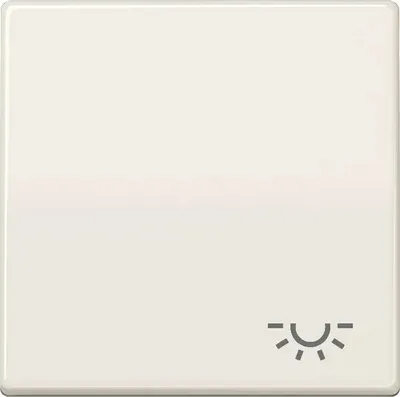 Immagine prodotto di Jung AS591L Interruttore a bilanciere con simbolo "Luce" bianco