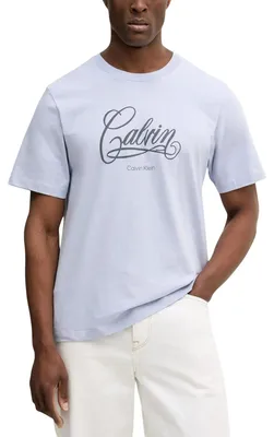Produktbild von Calvin Klein Jeans 518354 Herren T-Shirt Blau : Größe - XL Größe: XL