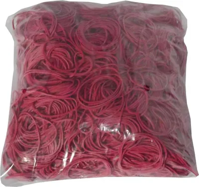 Produktbild von 1 kg Gummiringe rot 40 mm Ø 3mm breit