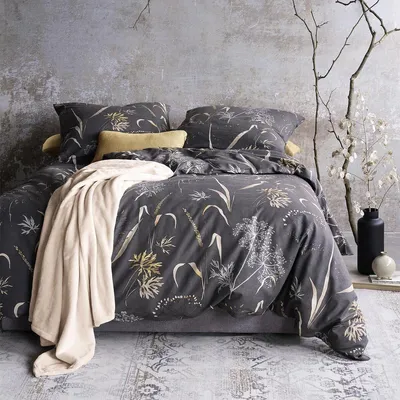 Zdjęcie produktu dla Irisette zestaw pościeli z delikatnego włókna Koala 8425 szary 135 x 200 cm + 1 poszewka na poduszkę 80x80 cm