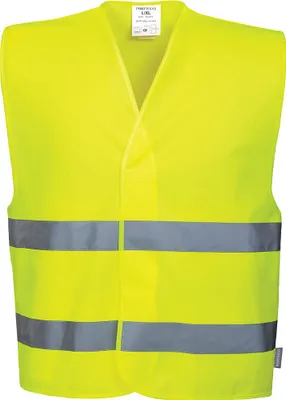 Produktbild von Portwest C474 Zwei Reflex-Streifen Warnschutzweste Yellow Gr. S/M