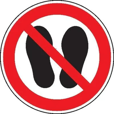 Zdjęcie produktu dla SafetyMarking® Verbotsschild   - Betreten der Fläche verboten