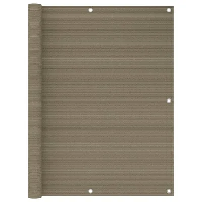 Produktbild von Balkon-Sichtschutz Taupe 120x500 cm HDPE , Markisen Design 2024