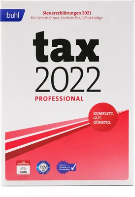 Produktbild von tax 2022 Professional