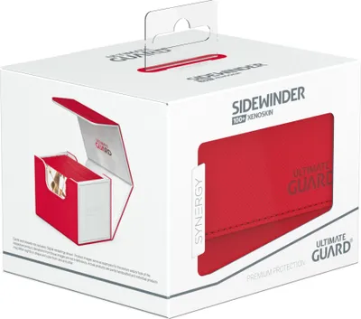 Produktbild von ULTIMATE GUARD Sidewinder 100+, Kartenhalter, Rot, Weiß, 1 Stück(e)