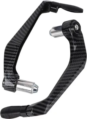 Zdjęcie produktu dla Uniwersalna osłona kierownicy do motocykli, samochodów elektrycznych i rowerów górskich – 22 mm – 7/8 cala – czarna