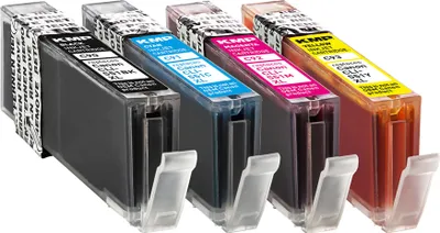 Produktbild von KMP Tintenpatrone passend für Canon CLI551CXL, CLI551MXL, CLI551YXL Multipack