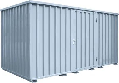 Produktbild von Materialcontainer 4x2m, 1-flügelige Tür 4m Seite