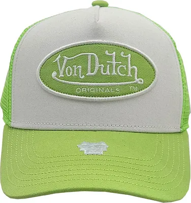 Produktbild von Von Dutch Originals Trucker Cap Boston white/green