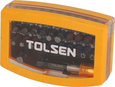 Produktbild von Tolsen Schraubendreher-Bit-Set, 32-teilig