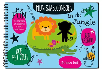 Productafbeelding van Mijn sjabloonboek - in de jungle
