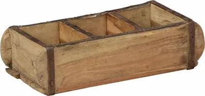 Image de vidaXL Tablettes, lot de 4, marron, 30 x 14 x 9 cm, en bois massif recyclé