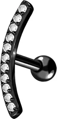 Produktbild von Ohrpiercing Titan Ohrpiercing KRISTALLBOGEN