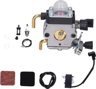 Produktbild von Aluminium Carburateur Set für Rasenmäher STIHL FS80R FS85 HS80 HT75 HS75 HS85 KM85