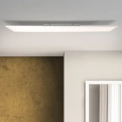 Produktbild von BRILLIANT LED Panel Deckenleuchte Buffi | 120x30cm | weiß | 40 Watt | 5200 Lumen | 4000 Kelvin | Metall/Kunststoff