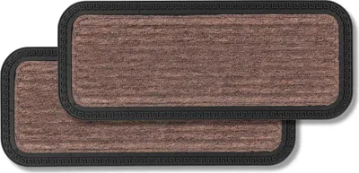 Immagine prodotto di Astra Tappetino esterno BORDER STAR SET DA 2 Marrone 25 x 60 cm