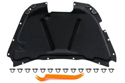 Produktbild von HERSTMOTO Motorhaubendämmung Motorhauben-Dämmmatte MIT CLIPS FÜR VOLKSWAGEN BEETLE HATCHBACK 1998-2010 1C0863835K 1C0-863-835-K