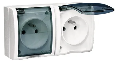 Obrázek produktu pro Kontakt-Simon AQGZ1-2/11A, Bílá, Plast, IP54, 250 V, 122 mm, 46 mm