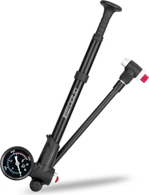 Produktbild von Fahrradstoßdämpferpumpe mit Manometer 300PSI Hochdruck Fahrradreifenaufblasgerät Luftpumpe für Fahrradgabel und Hinterradaufhängung