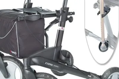 Produktbild von Stockhalter für Rollator 5G/ATR/Olympos/Hestia/Original grau>>>>