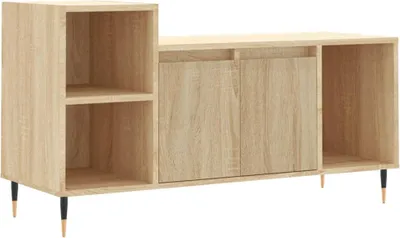 Obrázek produktu pro vidaXL TV skříňka Sonoma dub 100x35x55 cm odvozený výrobek ze dřeva
