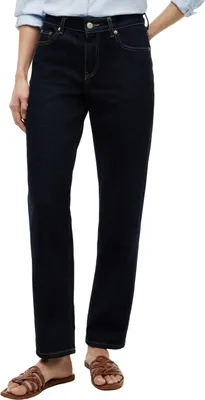 Produktbild von Tommy Hilfiger Damen Jeans Hose Classic Straight Fit, Blau (Nos Rinse), 34W/24L