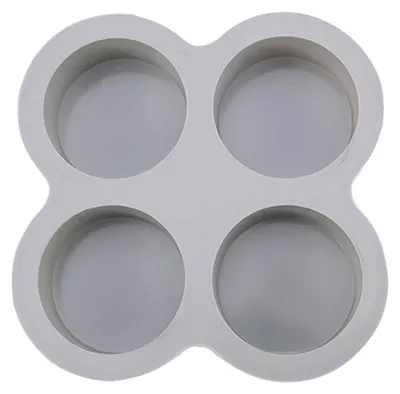 Produktbild von Wiederverwendbare Silikon-Eierform für Heißluftfritteusen, antihaftbeschichtete Cupcake-Form, flexible Kuchenbackform für Brote, Muffins und Brownies