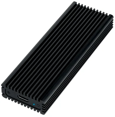 Produktbild von LogiLink UA0346, SSD-Gehäuse, M.2, M.2, 10 Gbit/s, USB Anschluss, Schwarz
