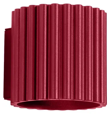 Image de Applique AURA bordeaux G9 1xG9 10W aluminium 10x12x10cm Sollux Lighting