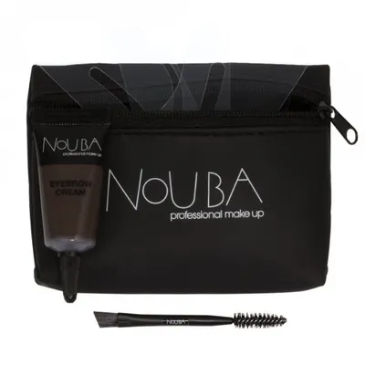Produktbild von Nouba Eyebrow Improver Augenbrauen-Styling Creme-Gel Set 30 + Doppelseitiger Applikator + 3x Schablonen + Etui