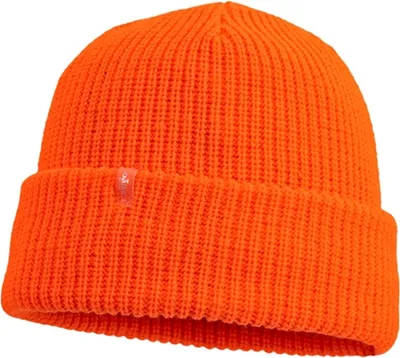 Balke warme Grobstrick-Mütze mit Thinsulate-Fleece & Umschlag in orange