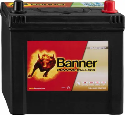 Produktbild von Banner Running Bull Autobatterie EFB 12V 65Ah 56515 ASIA