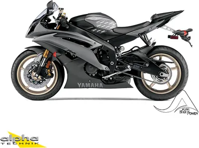Produktbild von Stompgrip schwarz, Yamaha YZF-R6, 2008-16 YZF-R6 RJ15