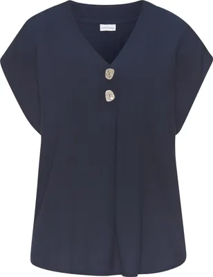 Produktbild von LASCANA Schlupfbluse marine Größe 46