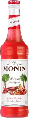 Obrázek produktu pro Sirup Monin z rebarbory, ideální do koktejlů a limonád, 700 ml