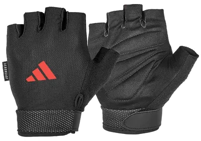 Produktbild von Adidas Essential Adjustable Gloves - Red/S