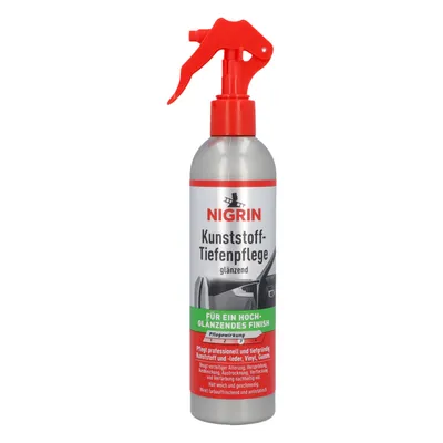 Produktbild von NIGRIN Kunststoff-Tiefenpflege, schützt Kunststoffe, glänzend, 300 ml, Grün