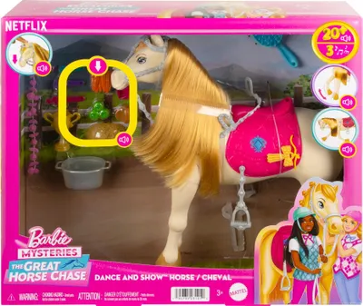 Produktbild von MATTEL BRB bewegliches Pferd mit Zubehör 0