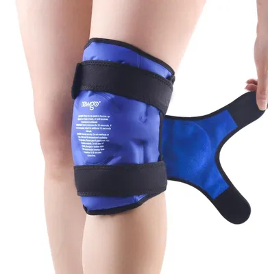 Image de Compresses réfrigérantes pour les genoux avec gel réutilisable